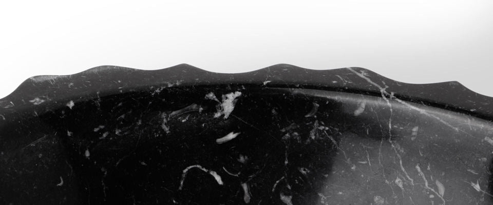 Symphony Black Marble Vessel Sink by Maison Valentina - |VESIMI Design|