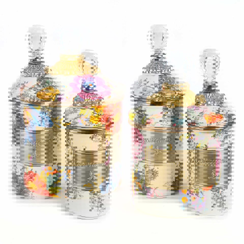 Flower Market Mini-Kanister - Weiß