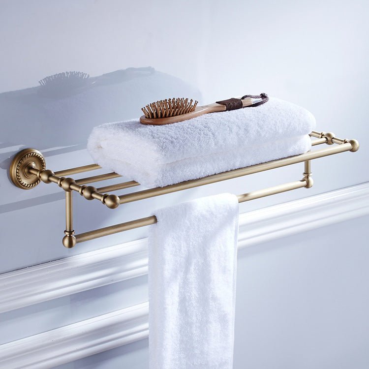 Brass Towel In Shower Towel Hooks Towle Rack For Bathroom