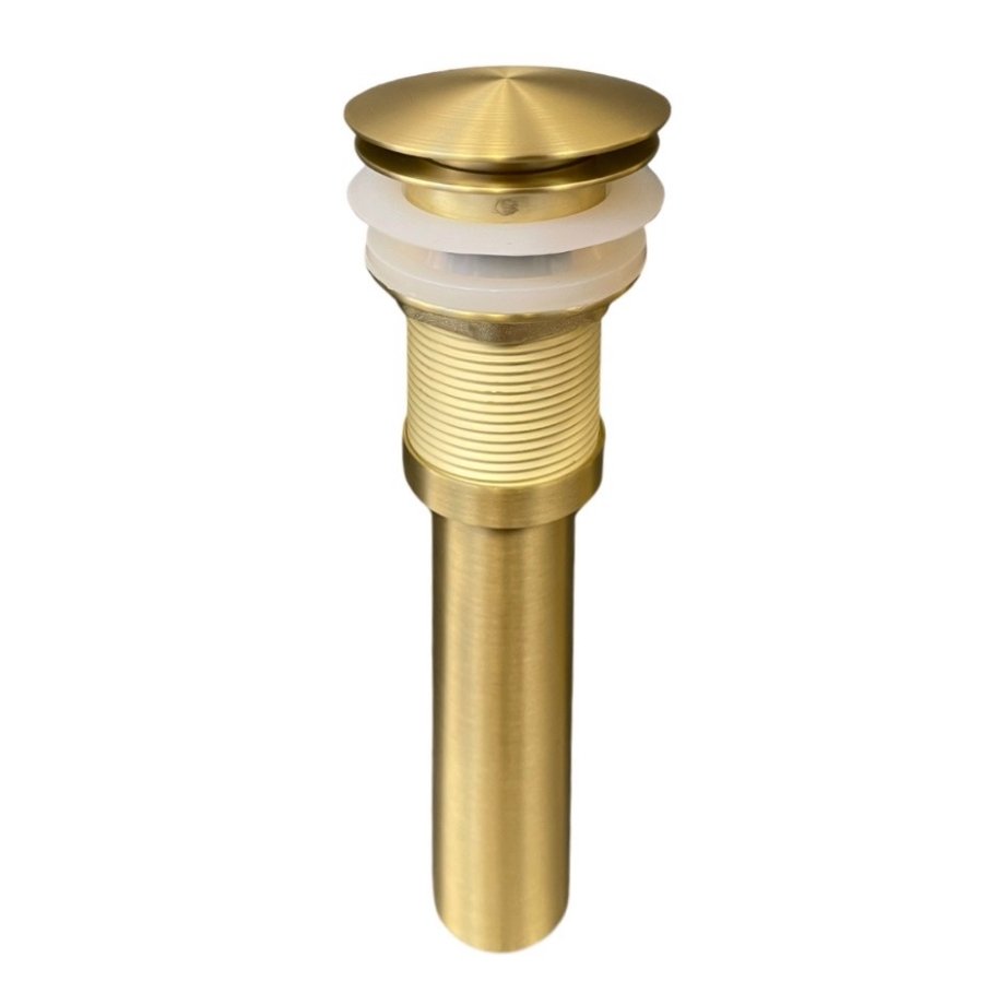 Champagne Gold Pop up Drain - |VESIMI Design| Luxury and Rustic bathrooms online