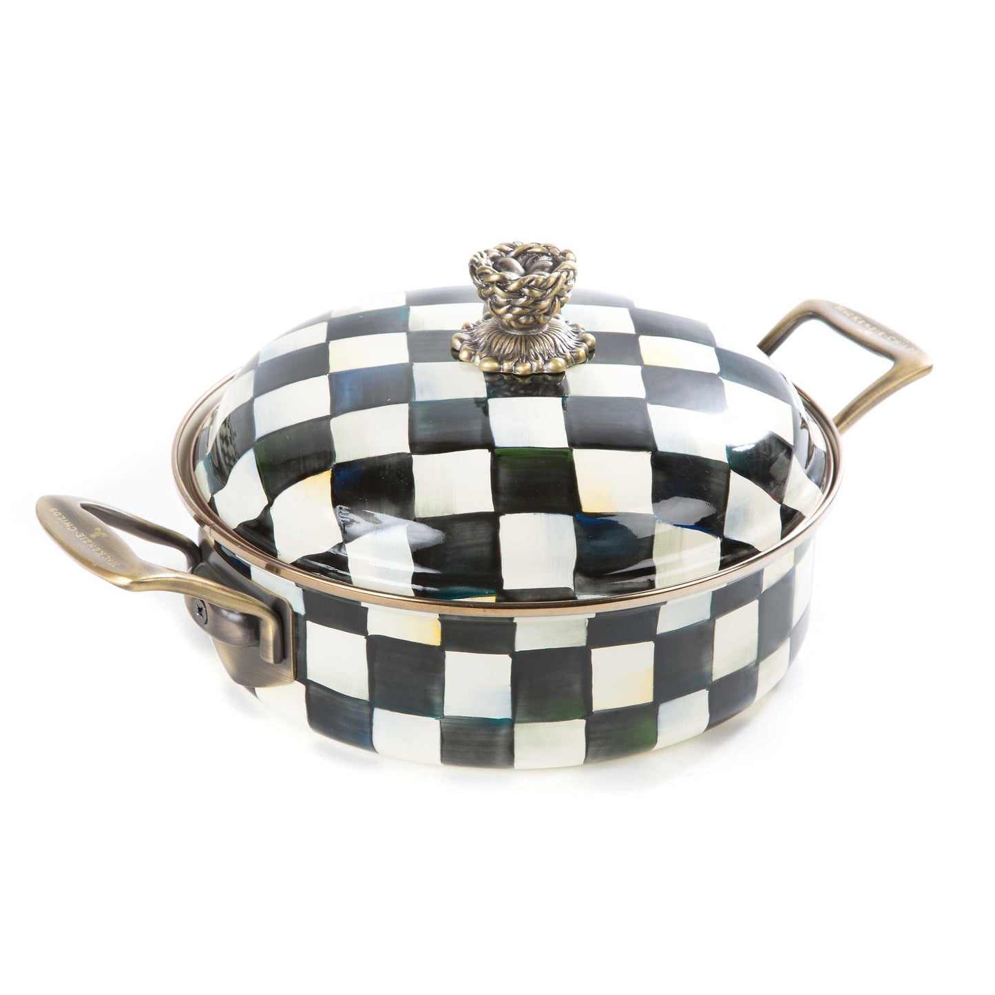Courtly Check Enamel 3 Qt. Casserole - |VESIMI Design|