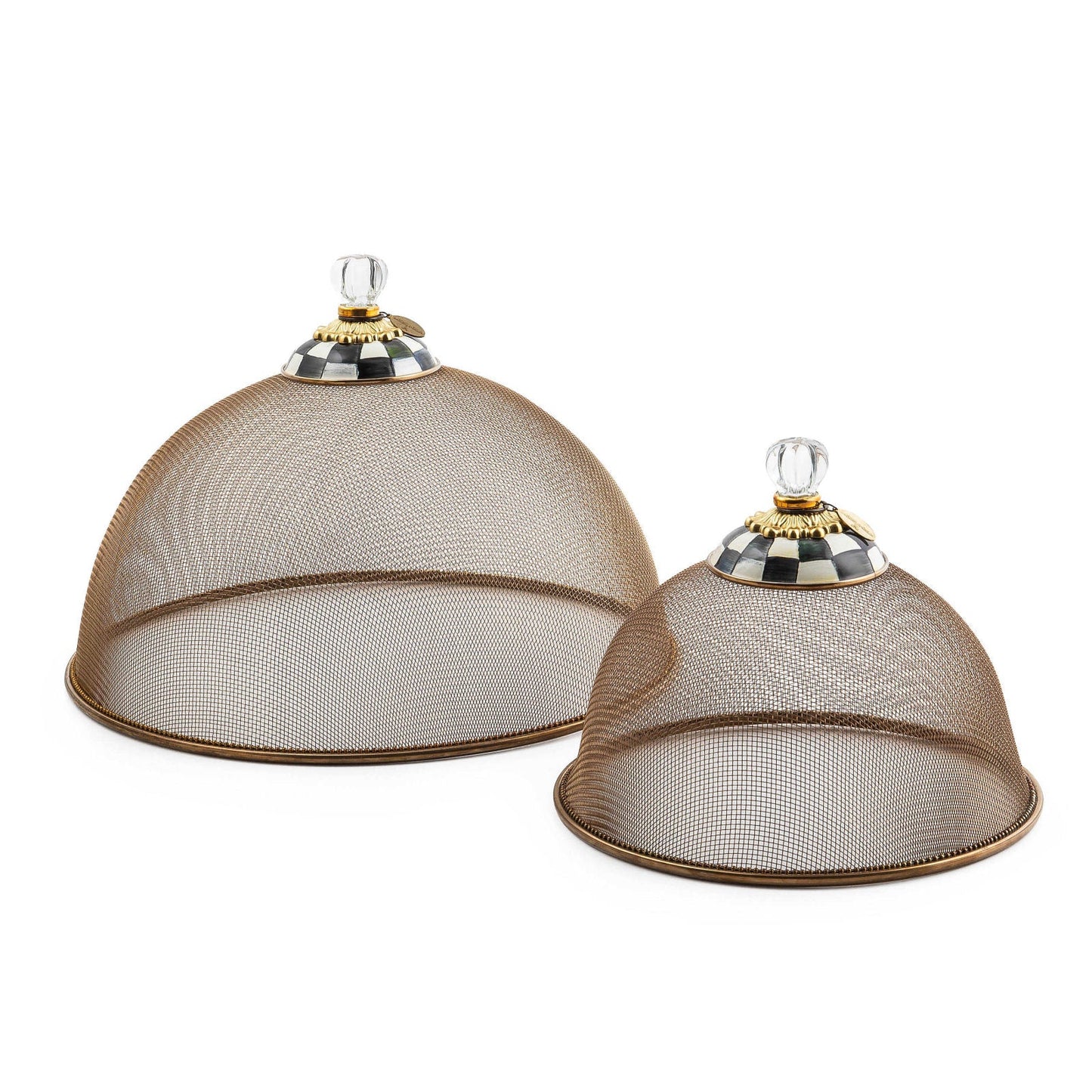 Courtly Check Mesh Dome - Large by Mackenzie Childs - |VESIMI Design| Luxury and Rustic bathrooms online