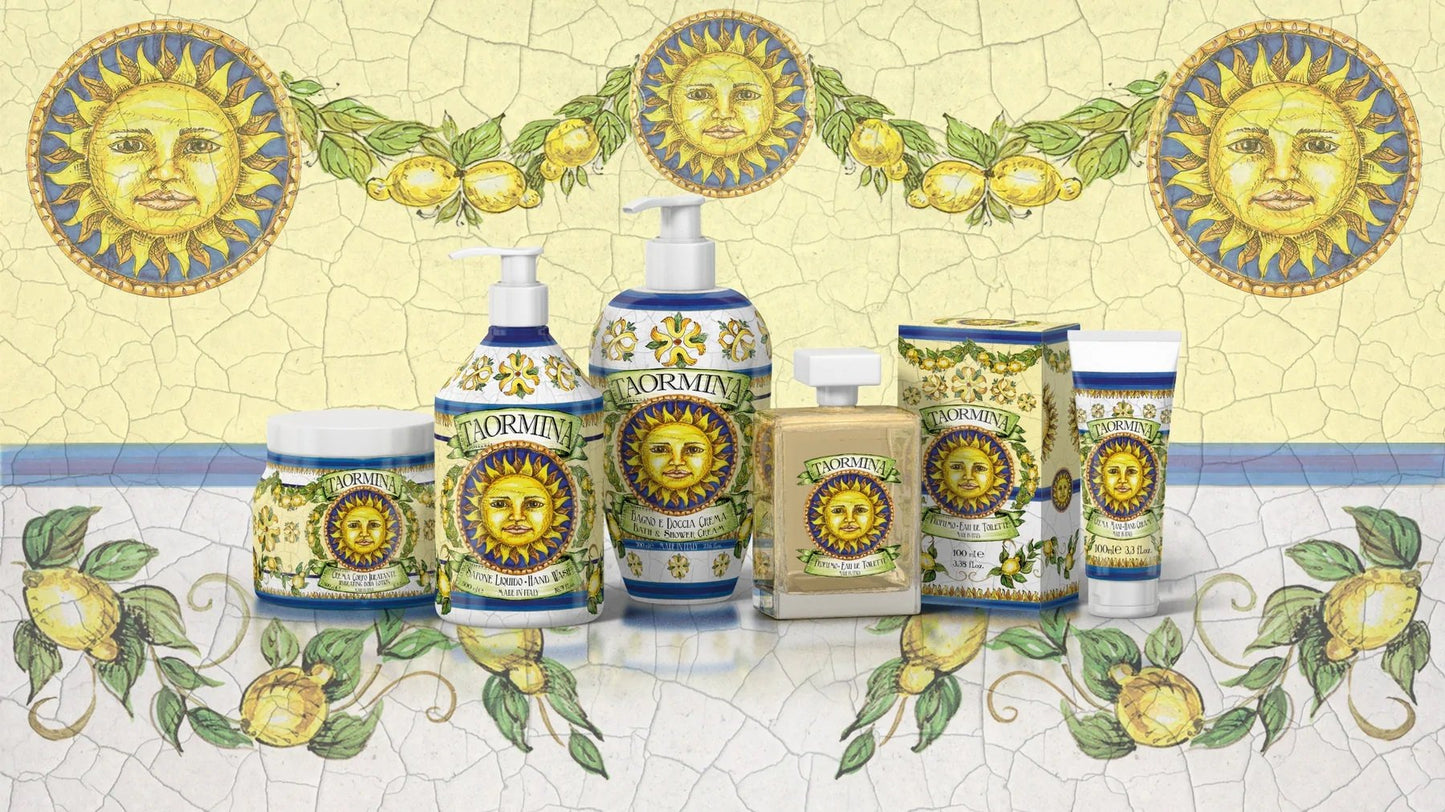 Delicate Bath and Shower Gel TAORMINA 700 ML - |VESIMI Design| Luxury and Rustic bathrooms online