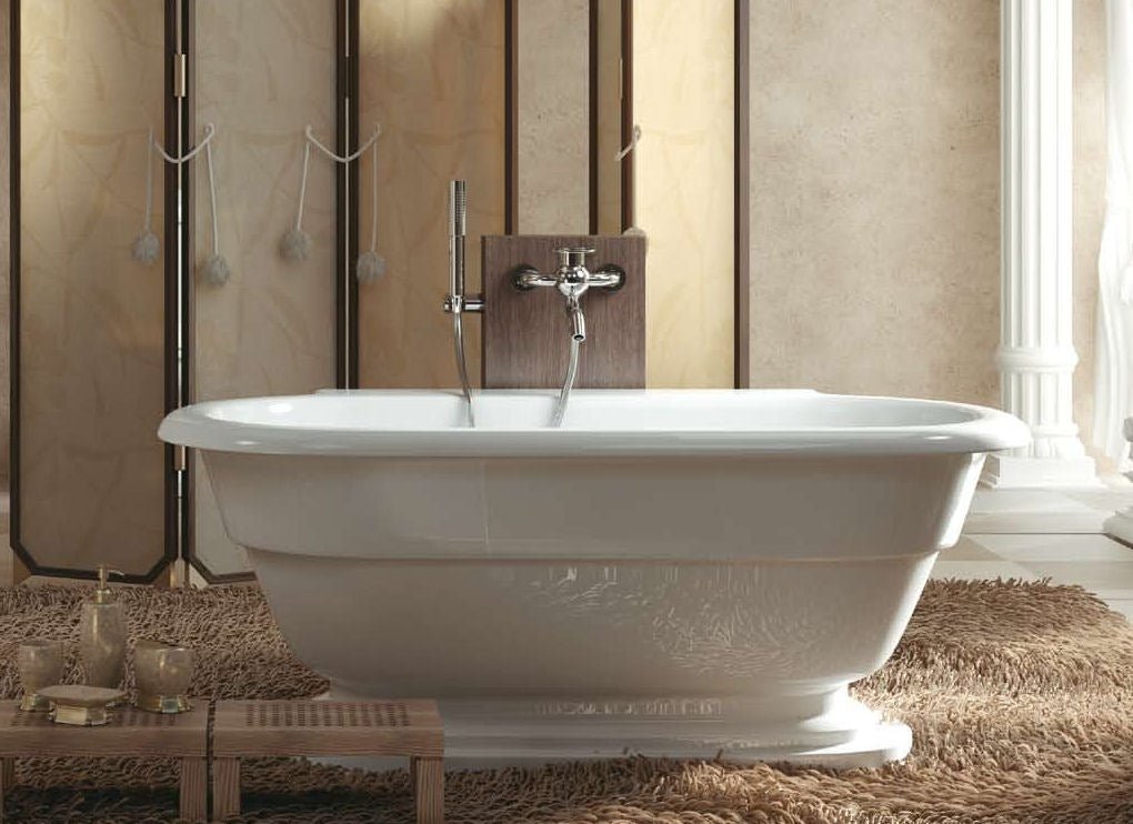 Design Single Handle Bathtub Faucet Sole Chrome - |VESIMI Design| Luxury and Rustic bathrooms online