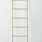 Elegant Bathroom Towel Ladder Satin Gold - |VESIMI Design| Luxury and Rustic bathrooms online