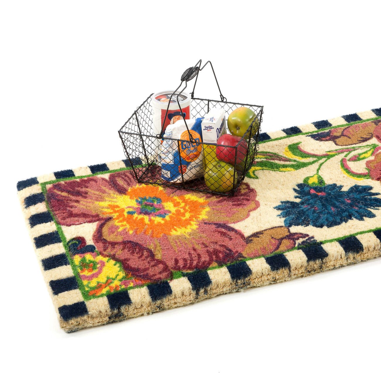 Flower Market Double Door Entrance Mat 145cm - |VESIMI Design|