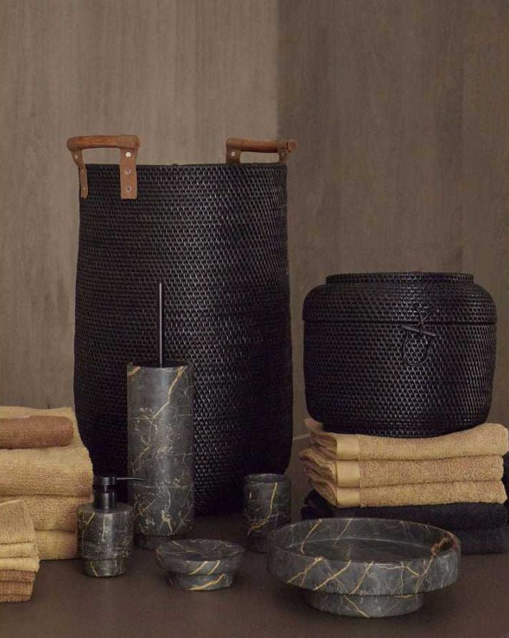 Italian Marble Luxury Bathroom Accessories - PORTO Toothbrush Holder - |VESIMI Design| Luxury and Rustic bathrooms online