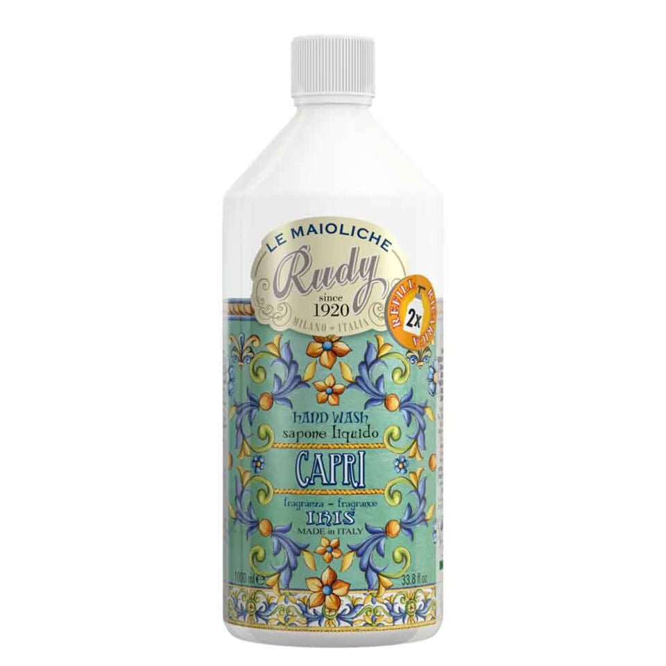 Le Maioliche | CAPRI Liquid Hand Soap Refill 1000ml - |VESIMI Design|