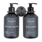Liquid Soap or Shampoo Industrial Holder / Gun Metal - |VESIMI Design| Luxury and Rustic bathrooms online