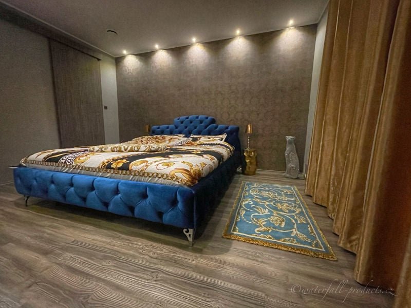 Luxury Bath Rug DYNASTY Beige by Abyss Habidecor - |VESIMI Design| Luxury and Rustic bathrooms online