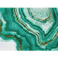 Luxury Emerald Green Color Bathroom Mat AGATHA - |VESIMI Design|