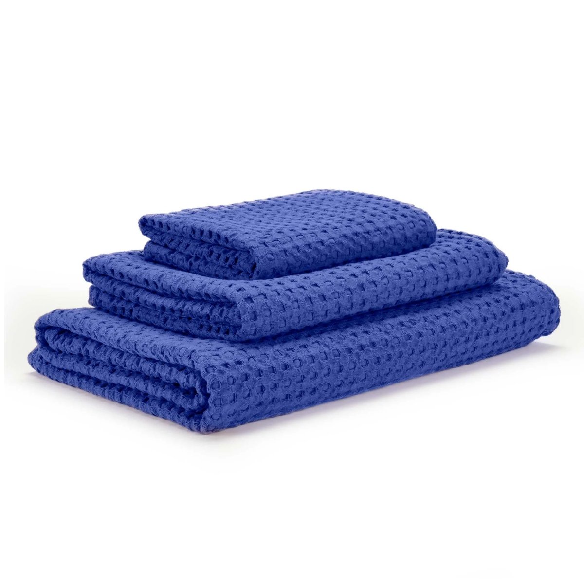 Indigo best sale blue towels