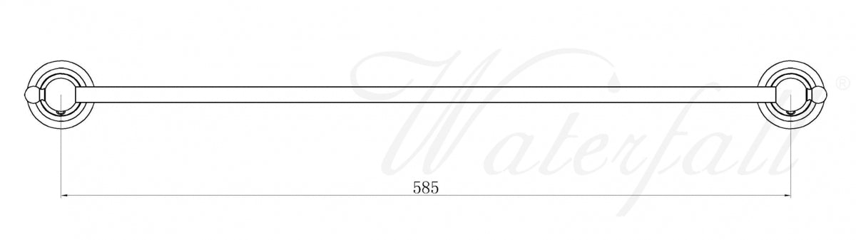 Luxury Simple Towel Holder Oil Rubbed Bronze - |VESIMI Design| Luxury and Rustic bathrooms online