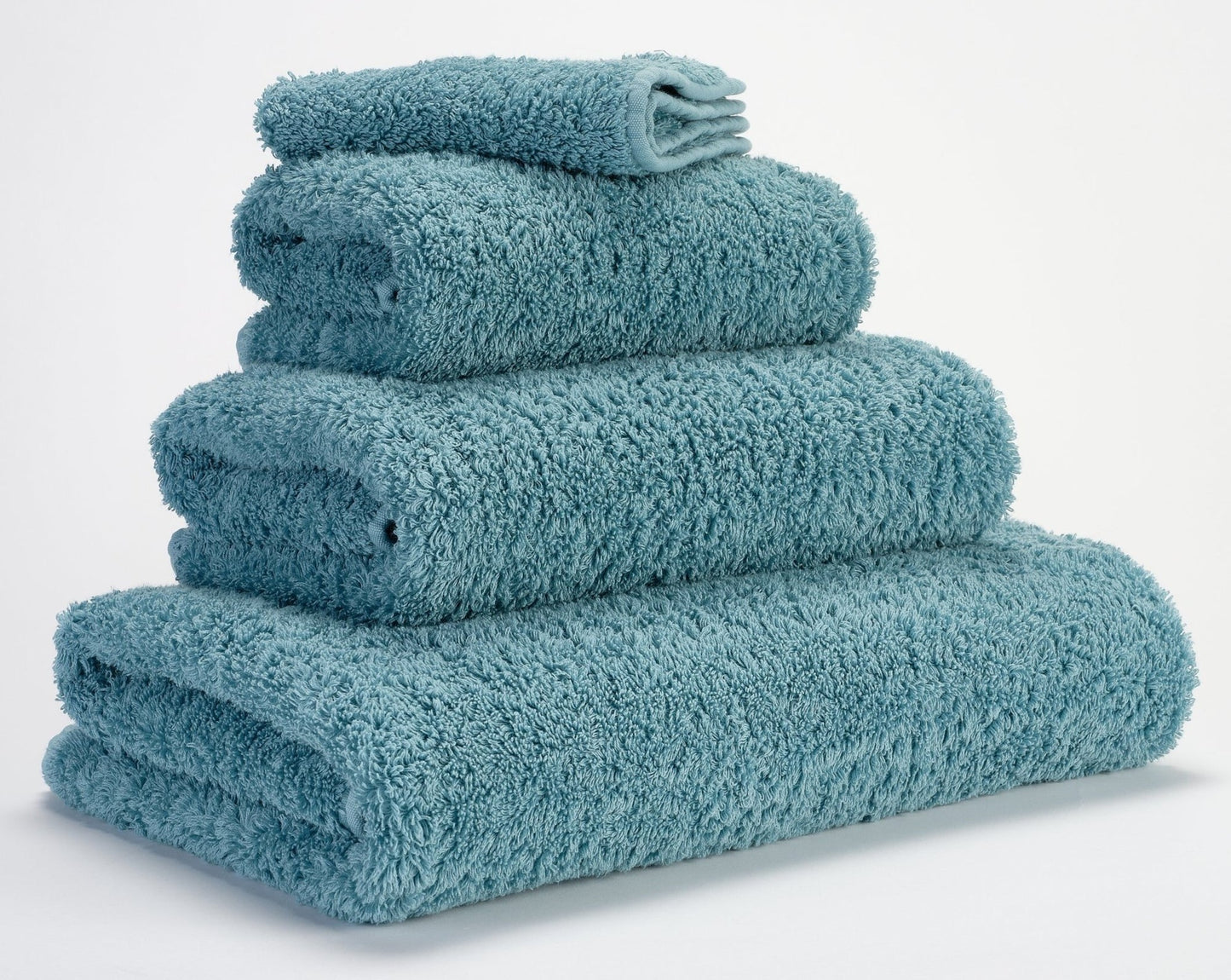 Luxury Super Pile Blue Egyptian Cotton Towel by Abyss & Habidecor | 309 Atlantic - |VESIMI Design| Luxury and Rustic bathrooms online