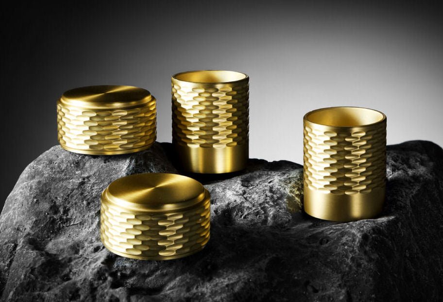 Luxury Towel Rack Opera Satin Gold - |VESIMI Design| Luxury and Rustic bathrooms online