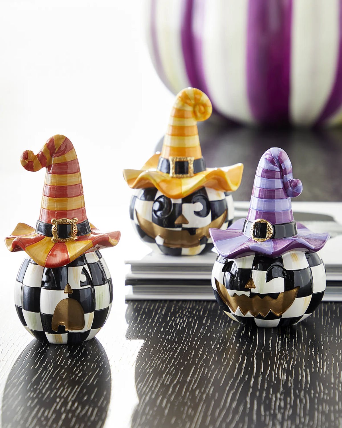 Mini happy jack pumpkins - set of 3 - |VESIMI Design|