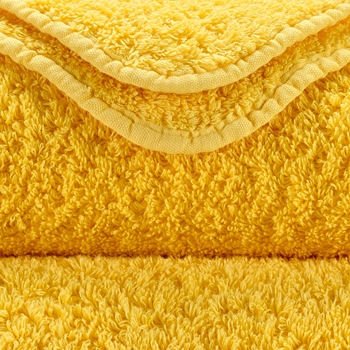 Rich Yellow Super Pile Bath Towels by Abyss & Habidecor | 830 Banane - |VESIMI Design| Luxury and Rustic bathrooms online