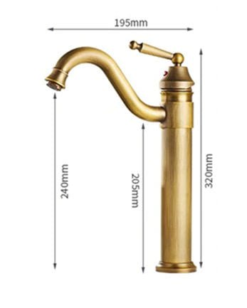 Simple Design Rustic Kitchen or Bathroom Faucet in Provence Style - |VESIMI Design| Luxury and Rustic bathrooms online