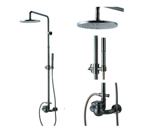 Sole Oil Rubbed Bronze Design Shower - Luxurious and Stylish Shower Fixture for a Modern Bathroom - |VESIMI Design| Luxury and Rustic bathrooms online