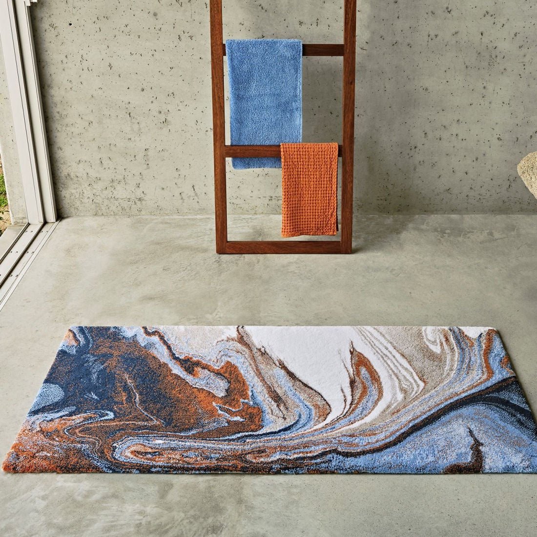 Super Pile Bath Towels by Abyss & Habidecor | 737 Caramel - |VESIMI Design| Luxury and Rustic bathrooms online