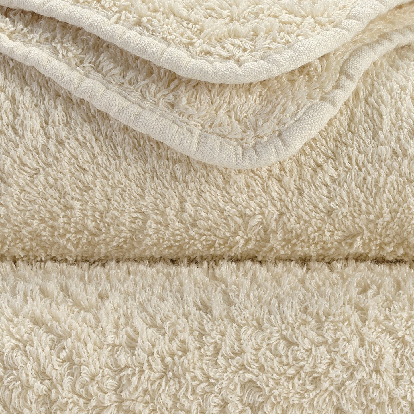 Super Pile Egyptian Cotton Towel | 101 Ecru - |VESIMI Design| Luxury and Rustic bathrooms online