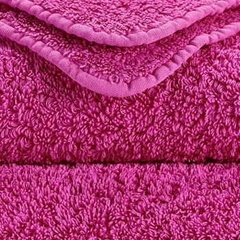 Super Pile Red Luxury Bath Towels by Abyss & Habidecor | 570 Happy Pink - |VESIMI Design| Luxury and Rustic bathrooms online