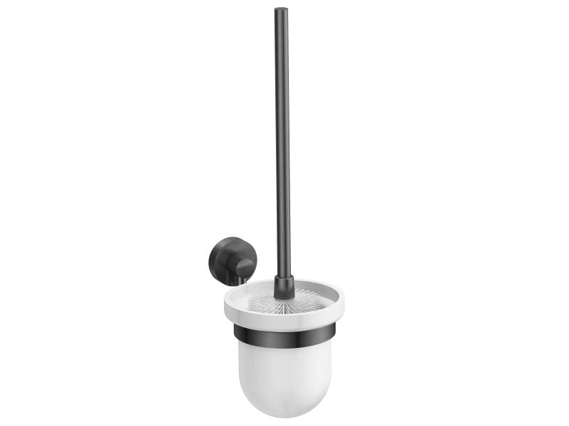 Toilet Brush and Holder in Stainless Steel