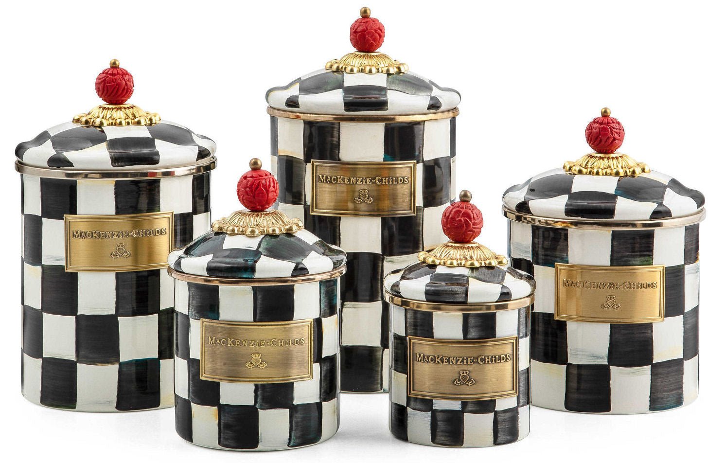 Unleash Your Kitchen's Style with Mackenzie Childs Tea Kettles and Can ...
