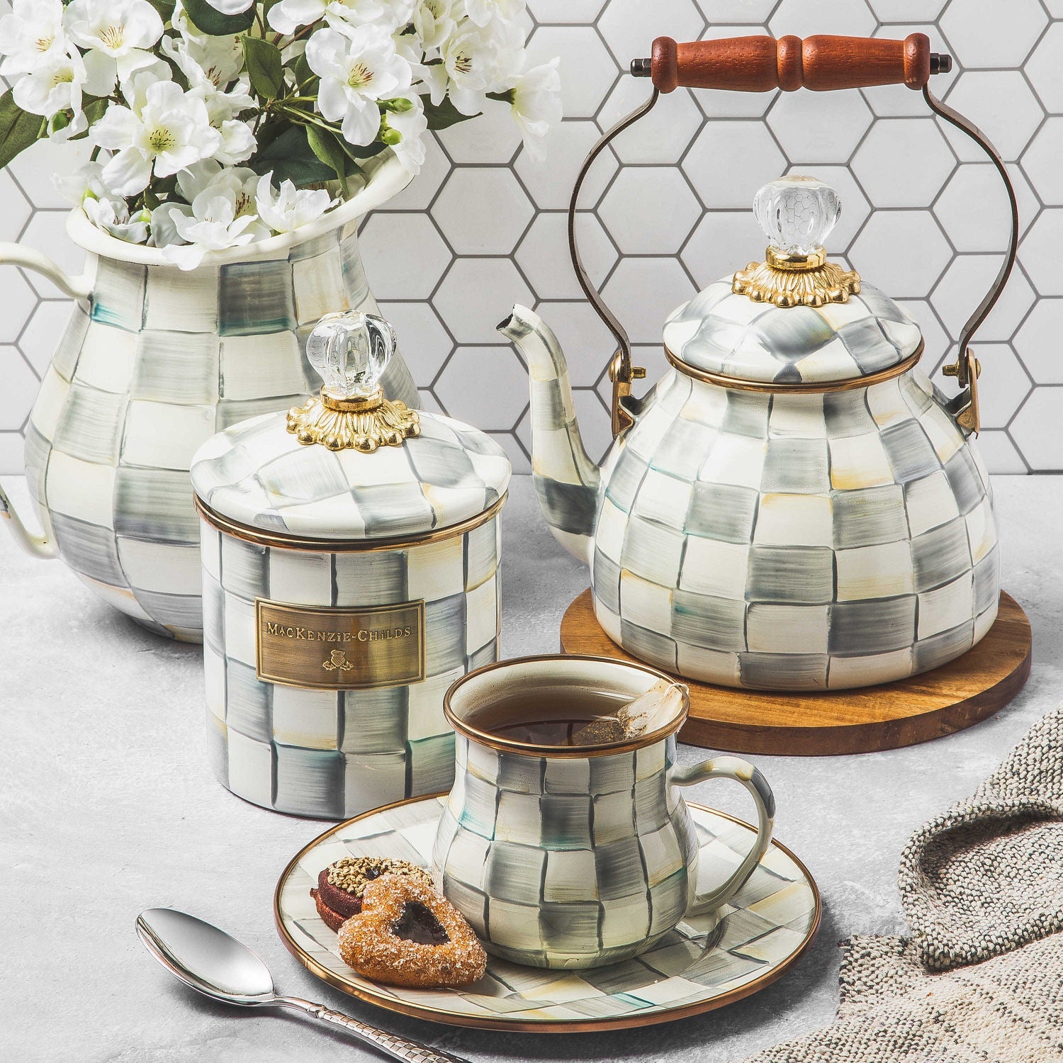 Sterling Check® Collection by Mackenzie-Childs – |VESIMI Design|