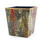 Mosaic Abstract Lacquer Waste Bin