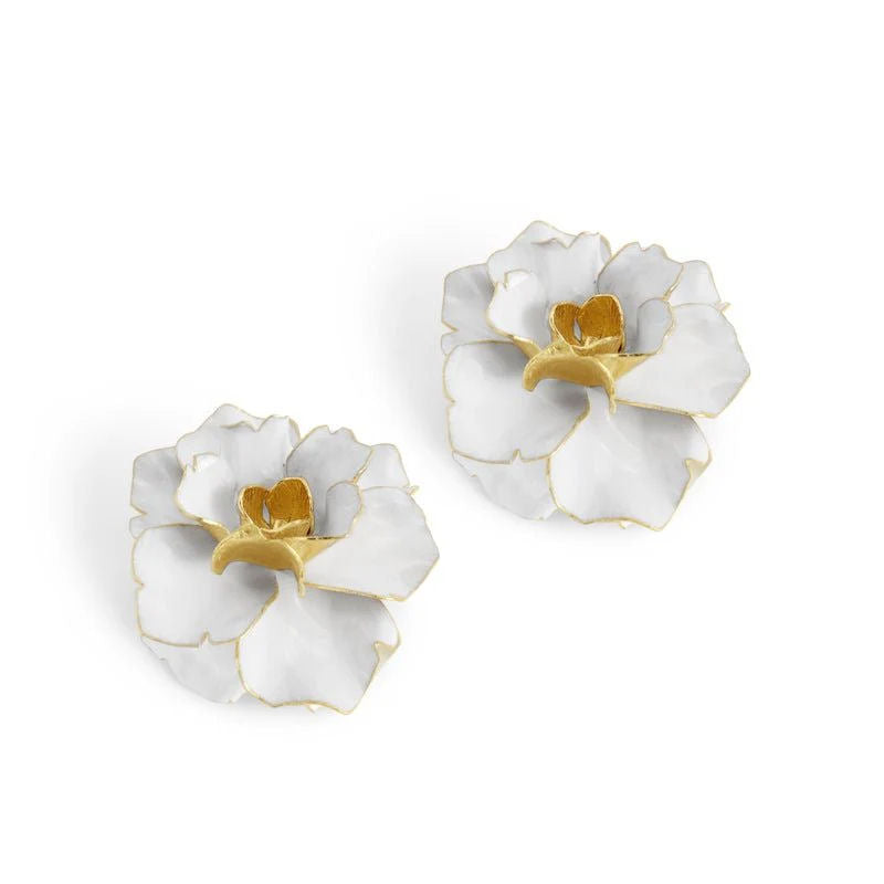 Gardenia Candleholders Set of 2 by Michael Aram