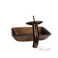 Waterfall® Faucet with Allure Sand Brown Sink - Combo