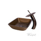 Waterfall® Faucet with Allure Sand Brown Sink - Combo