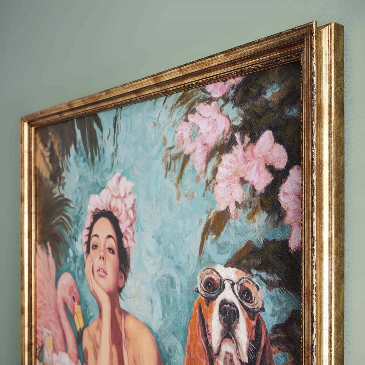 Painting Spa-Day, Acrylic on Canvas by Werns