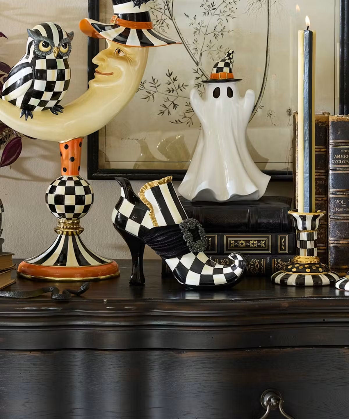 Courtly Check Witch's Shoe by MacKenzie-Childs