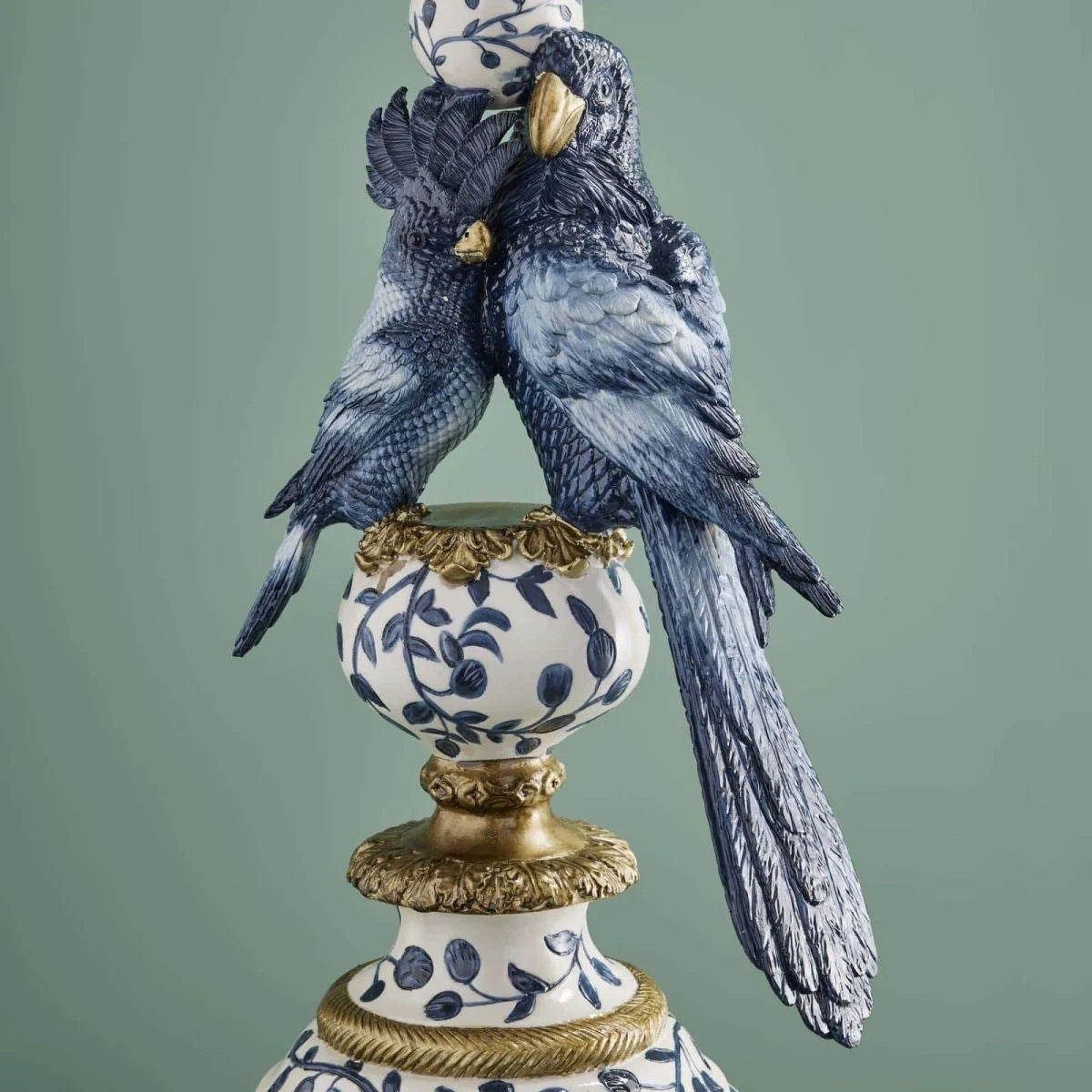 Side Table with Parrots by Werns
