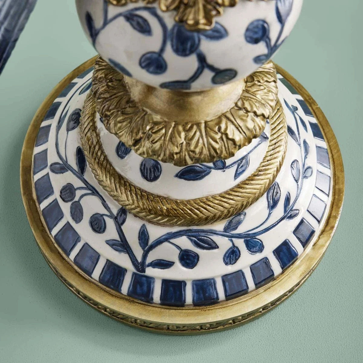 Side Table with Parrots by Werns