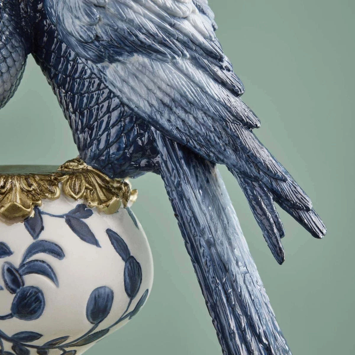 Side Table with Parrots by Werns