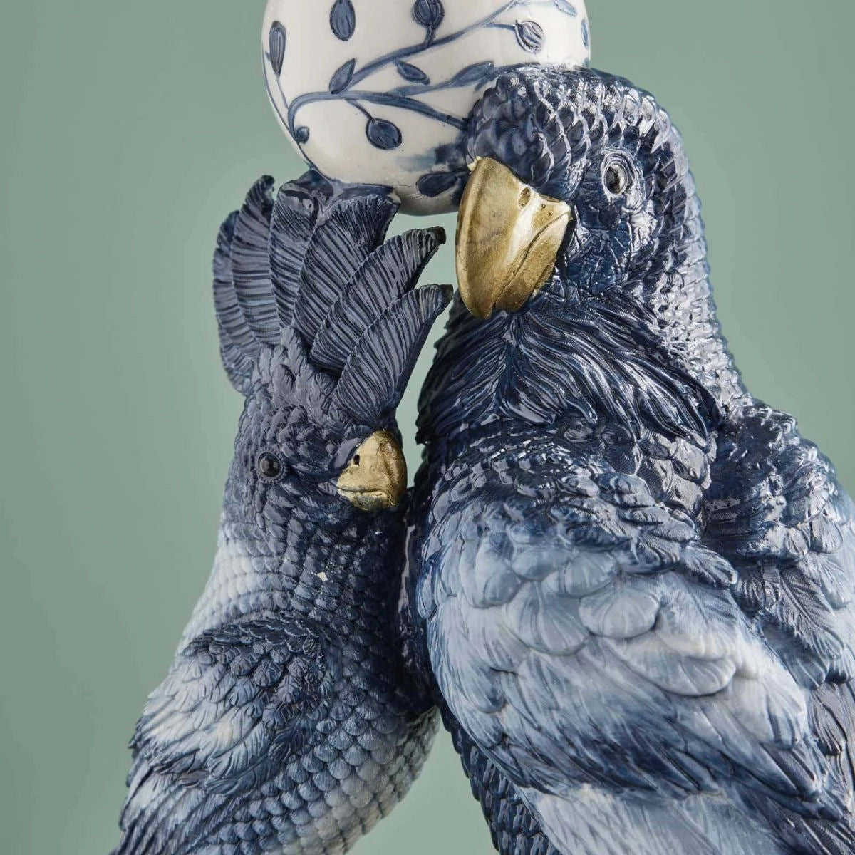 Side Table with Parrots by Werns