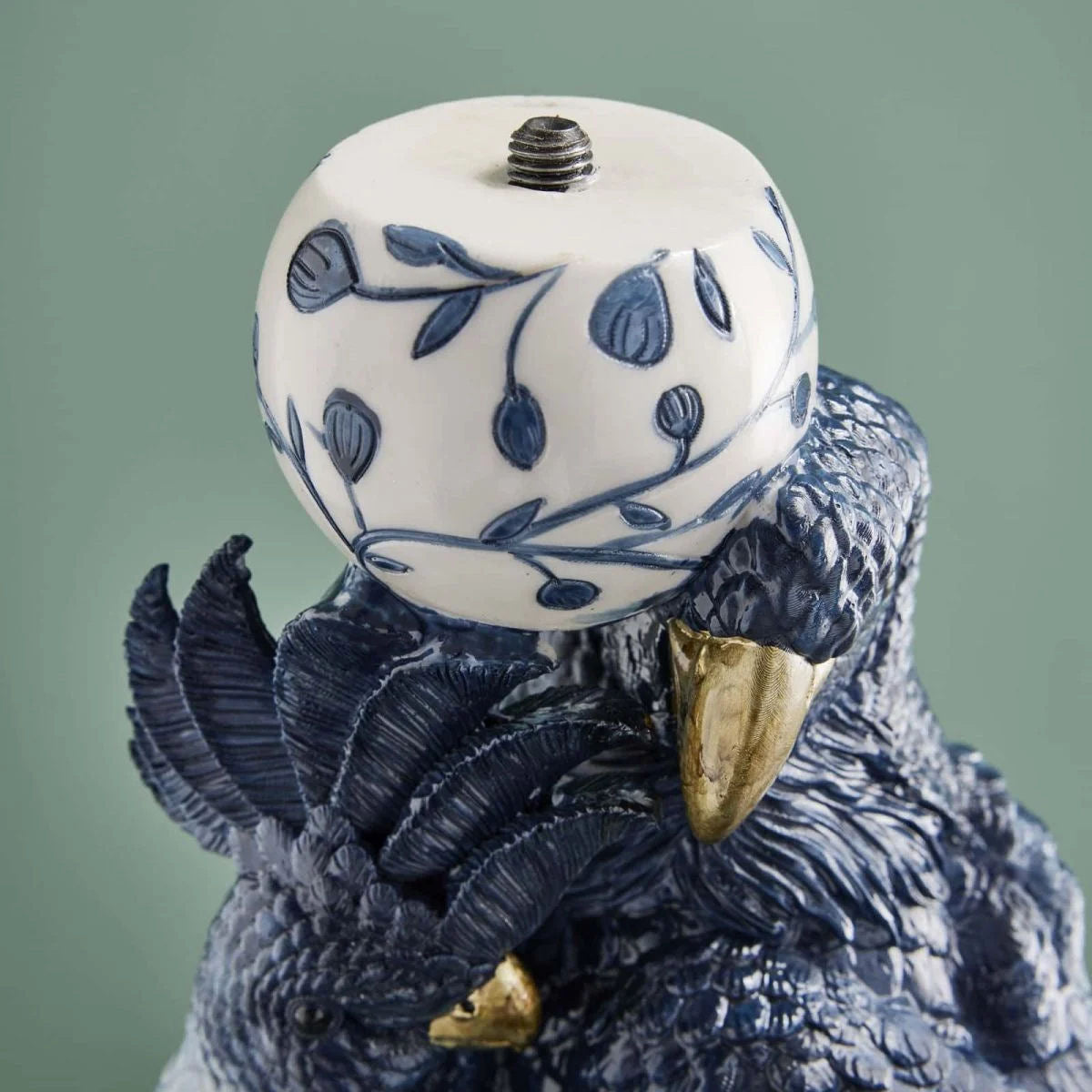 Side Table with Parrots by Werns