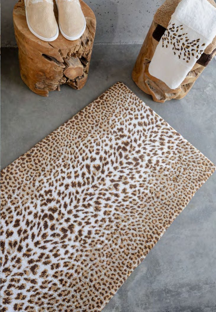 Outlet Leopard Golden Luxury Rug