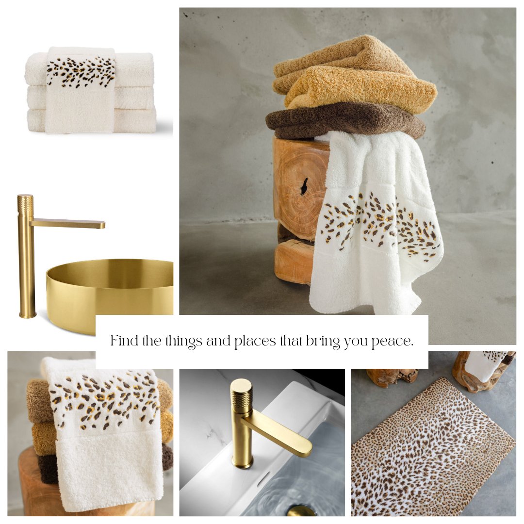 Abyss & Habidecor 100% Giza Egyptian Cotton Bathroom Rug FELINE - |VESIMI Design| Luxury Bathrooms and Home Decor
