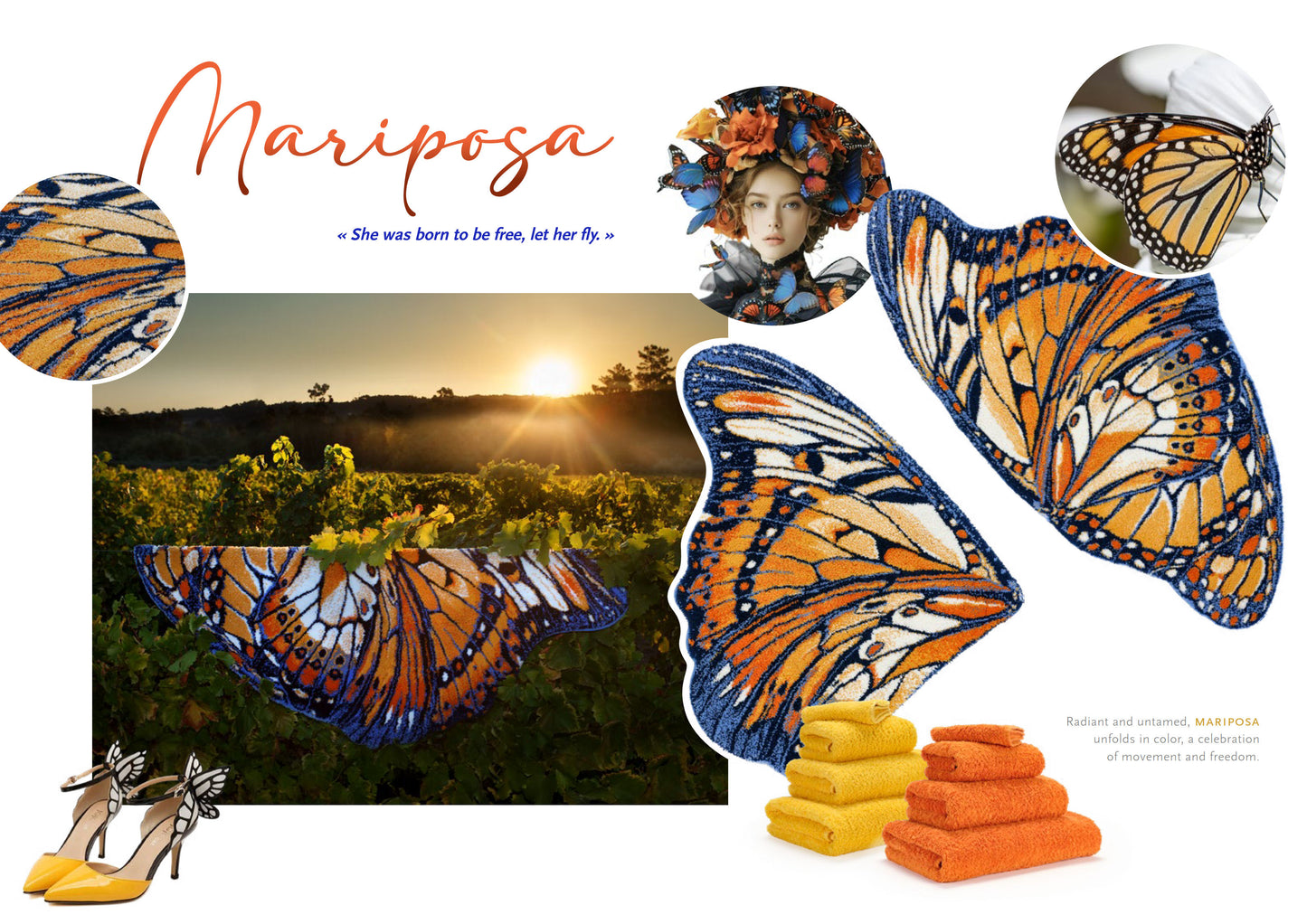 Luxury Egyptian Cotton Bathroom Rug Mariposa by Abyss & Habidecor