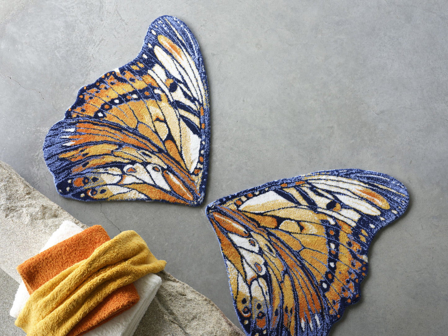 Luxury Egyptian Cotton Bathroom Rug Mariposa by Abyss & Habidecor