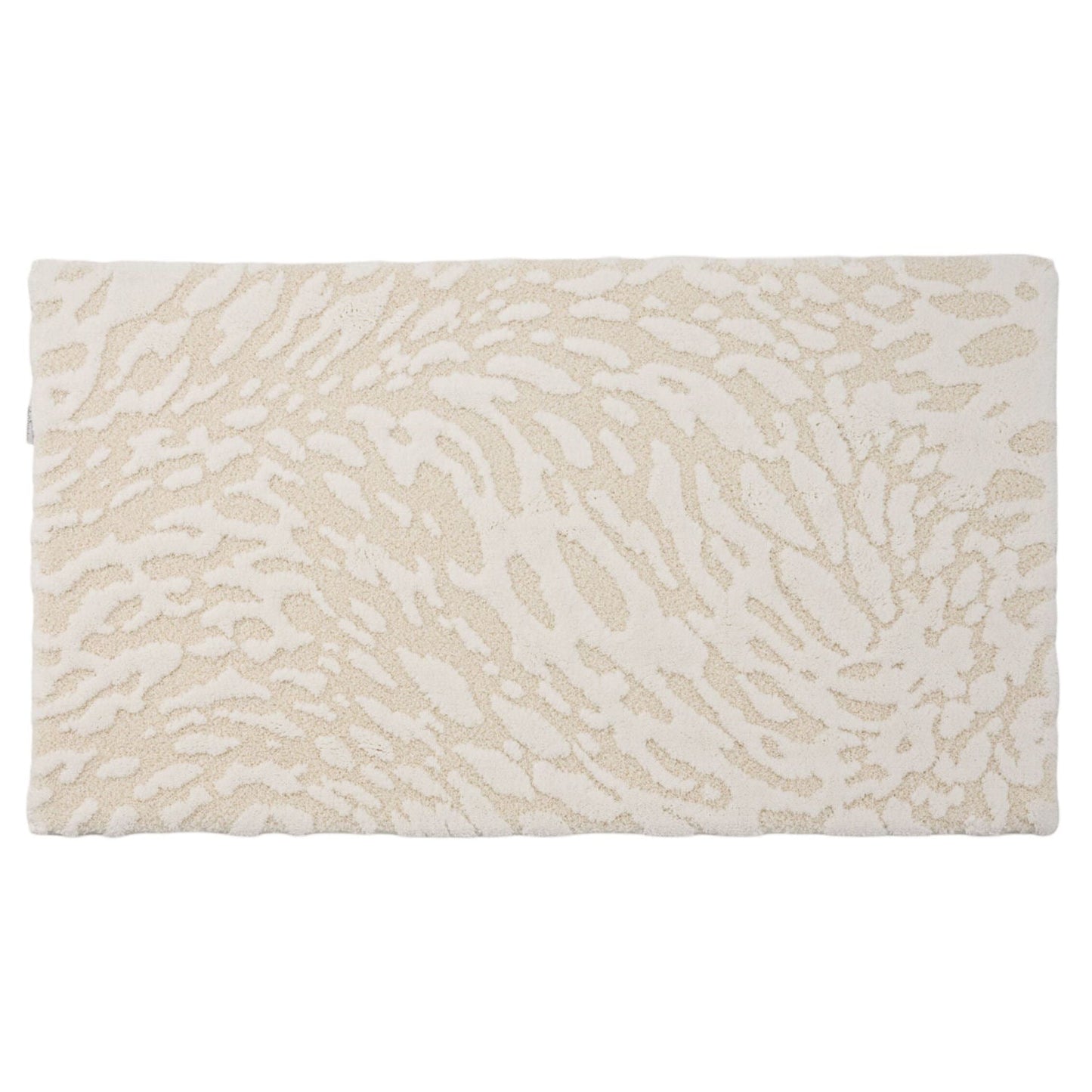 Abyss & Habidecor FLOW Inspired Egyptian Cotton Beige Bathroom Rug - |VESIMI Design| Luxury Bathrooms and Home Decor