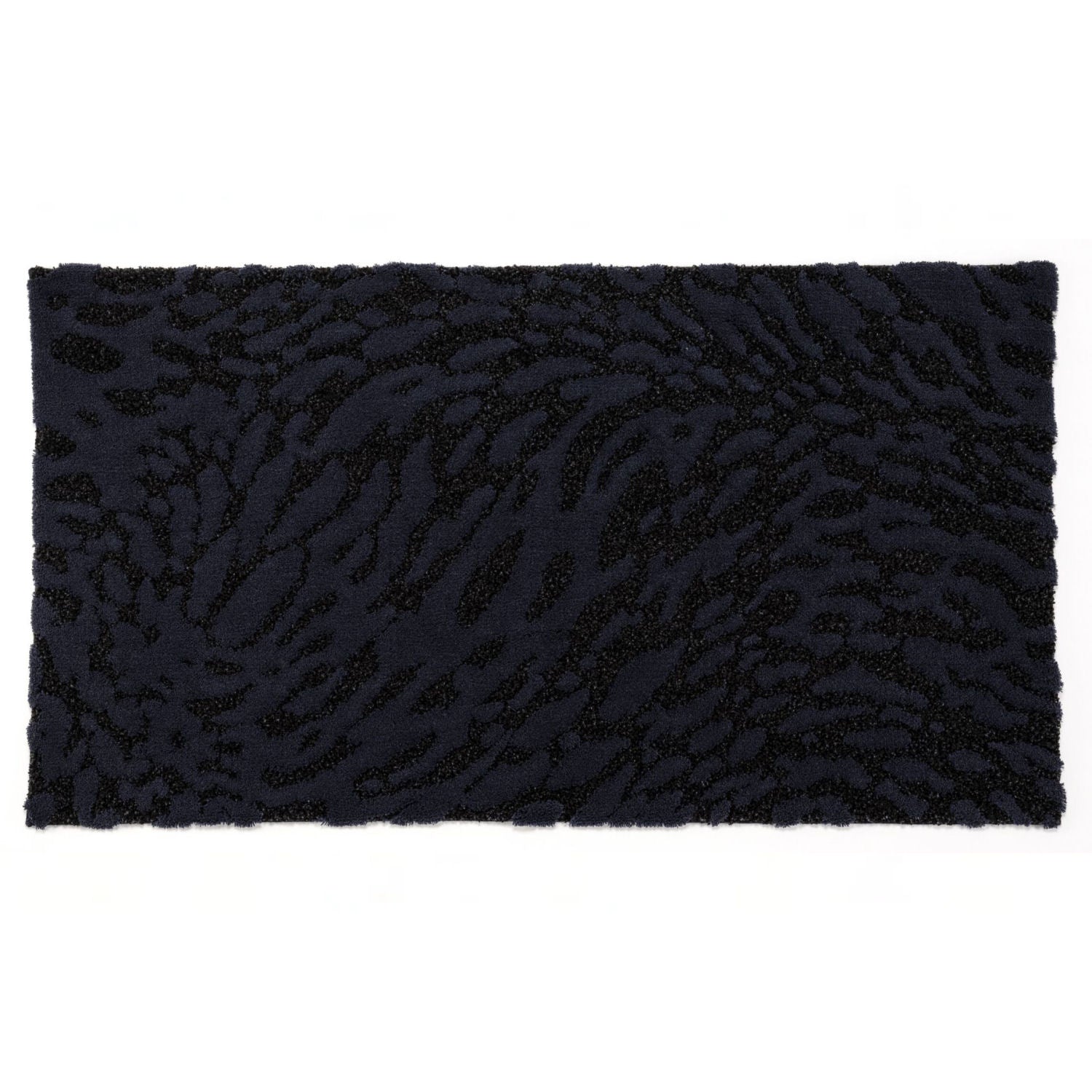 Abyss & Habidecor FLOW Inspired Egyptian Cotton Black Bathroom Rug - |VESIMI Design| Luxury Bathrooms and Home Decor