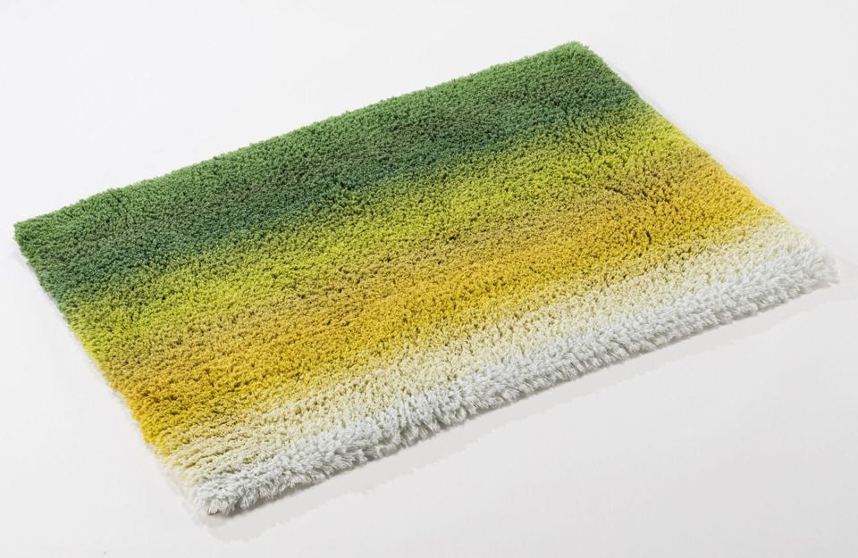 Abyss & Habidecor Giza Egyptian Cotton Green Bathroom Rug AURORE (205) - |VESIMI Design|