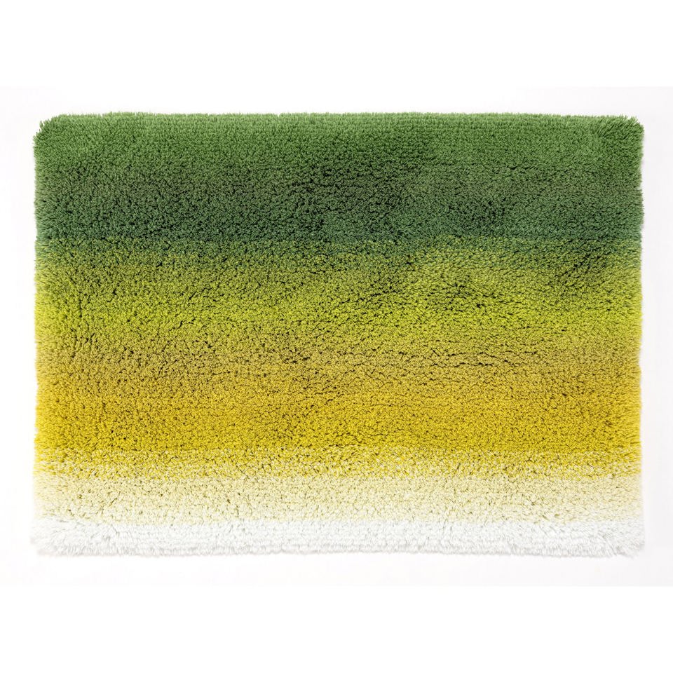 Abyss & Habidecor Giza Egyptian Cotton Green Bathroom Rug AURORE (205) - |VESIMI Design|