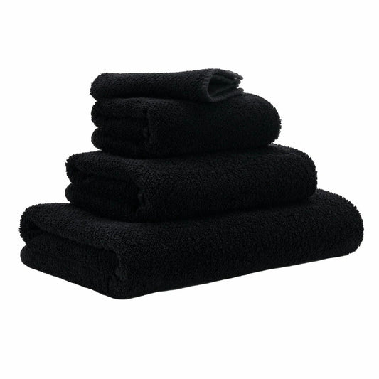 TWILL Abyss & Habidecor Soft Egyptian Cotton Towel | 990 Black