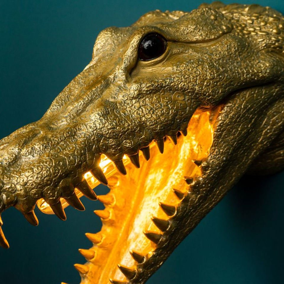 Alberto The Aligatore Design Wall Lamp - |VESIMI Design|